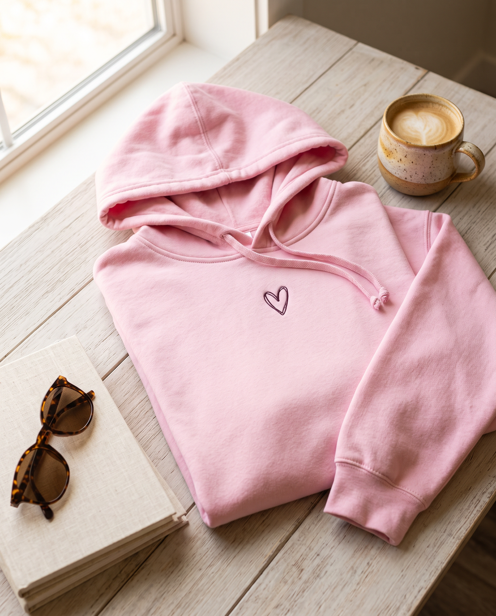 Protect Your Daughter Educate Your Son crop hoodie | small heart graphic